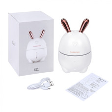 Зволожувач повітря та нічник 2в1 Humidifiers Rabbit білий 179853