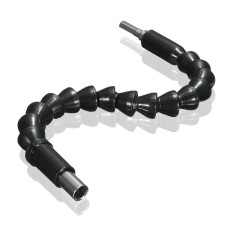 Гнучкий магнітний подовжувач для викрутки та дриля Snake Bit з викруткою та 6 бітами чорний 179856