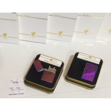 Зажигалка электроимпульсная с зарядкой от USB 215 Jinlun 179860