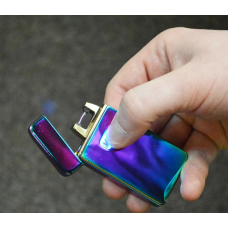 Зажигалка электроимпульсная с зарядкой от USB 215 Jinlun 179860