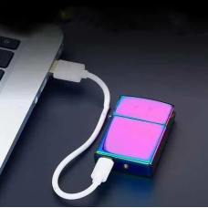 Зажигалка электроимпульсная с зарядкой от USB 215 Jinlun 179860