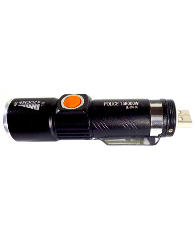 Фонарик тактический с USB BL 616 T6 179884