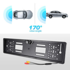 Каркас для номера з камерою CAR CAM JX 9488A 180005