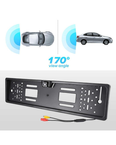 Каркас для номера з камерою CAR CAM JX 9488A 180005