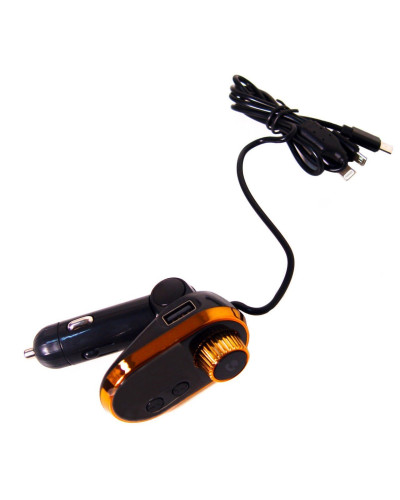 Трансмітер FM CAR Q15 BT TYPE-C/V8/IP 180015