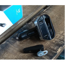 Трансмітер FM MOD HER8 bluetooth гарнітура 180050