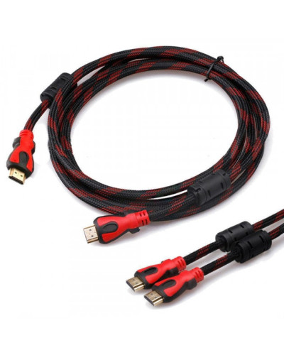 Кабель HDMI-HDMI 5M 14+1 Провод від комп'ютера до телевізора або монітора 180088