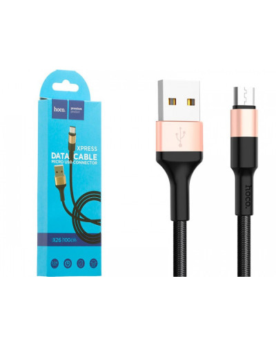 Кабель HOCO COOL DATA CABLE X 26 MICRO 180091