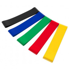 Набір фітнес резинок 5 шт Exercise Resistant Belt в коробці 180544
