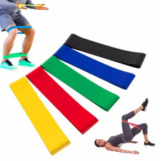 Набір фітнес резинок 5 шт Exercise Resistant Belt в коробці 180544