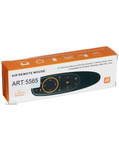 Дистанційний пульт AIR MOUSE G20 - G10S/JP-17 REAL Чорний 180548