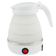 Складний силіконовий електрочайник SILICON KETTLE 0,6 мл Білий 180553