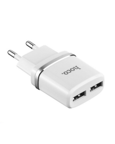 Адаптер HOCO USB CHARGER DOUBLE C 12 180569