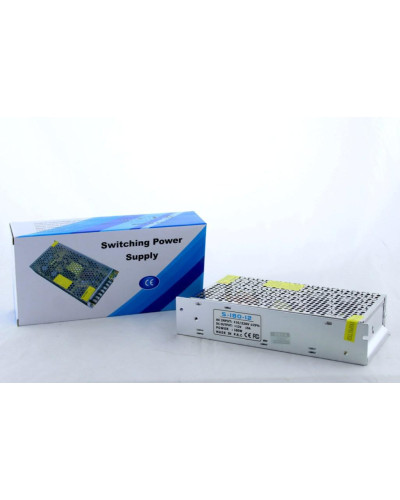 Блок живлення 12V 15A METAL 180574