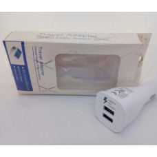 Адаптер CAR 2 usb Подорожний зарядний пристрій AR 61 180602