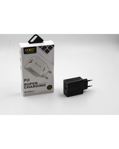 Адаптер Fast Charge 220v 18w APD 889 USB type C 180614