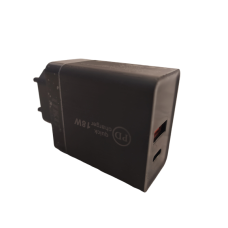 Адаптер Fast Charge 220v 18w APD 889 USB type C 180614