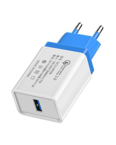Адаптер Швидкої Зарядки QC3 USB AR 60 180618