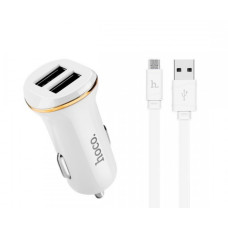 Адаптер HOCO CAR USB DOUBLE Z 1 180619