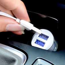 Адаптер HOCO CAR USB DOUBLE Z 1 180619