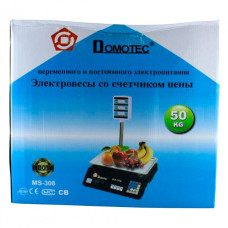 Торгові ваги ACS 50кг 5г стовп 308 Domotec 180680
