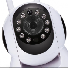 Бездротова Обертова IP Камера Відеоспостереження WiFi MicroSD ZN 180924