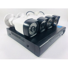 Реєстратор і камери DVR KIT LCD 13'' 1304 WiFi 4ch набір з 4 камерами 180944