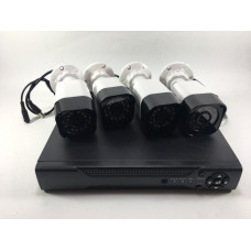 Реєстратор і камери DVR KIT LCD 13'' 1304 WiFi 4ch набір з 4 камерами 180944