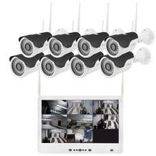 Реєстратор і Камери DVR KIT LCD 13'' 1308 WiFi 8ch набір на 8 камер 180945