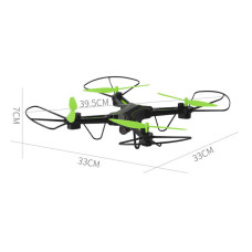 Квадрокоптер JieStar Dron Sky Cruiser X7-TW з WiFi камерою White чорний 180963