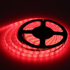 Світлодіодна стрічка LED 3528 60 12V без силікону Червона 181201