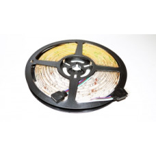 Комплект світлодіодна стрічка багатокольорова 12V 3528 RGB 5м з пультом 181203
