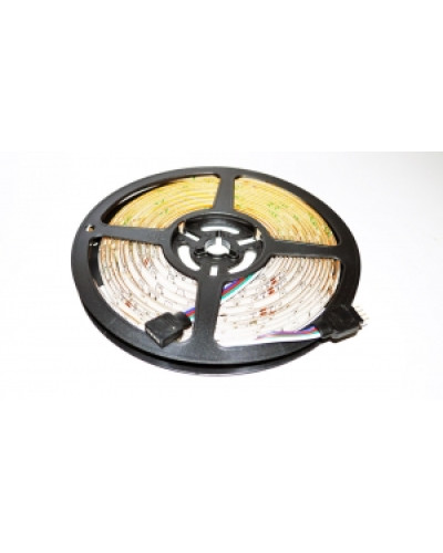 Комплект світлодіодна стрічка багатокольорова 12V 3528 RGB 5м з пультом 181203