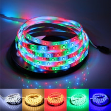 Комплект світлодіодна стрічка багатокольорова 12V 3528 RGB 5м з пультом 181203