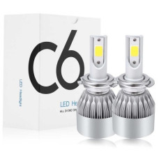 Комплект автомобільних LED ламп C6 в туманки HB4/9006 181244