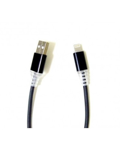 Кабель Lightning для мобільного телефона LED line IP 181271