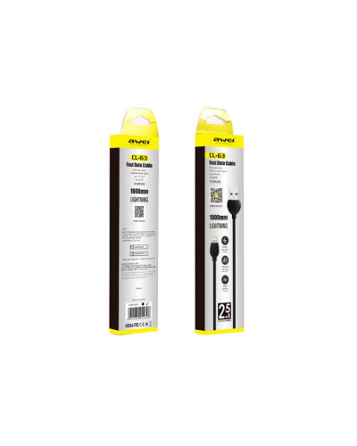 USB кабель TYPE C для мобільного телефона Awei CL-62 181278