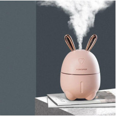 Зволожувач повітря та нічник 2в1 Humidifiers Rabbit рожевий 181536