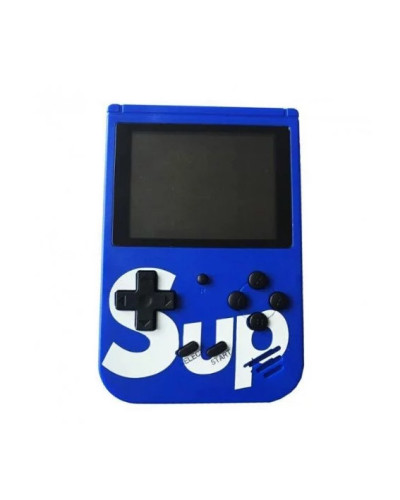 Портативна ігрова ретро приставка 400 ігор Dendy SEGA 8bit SUP Game Box Синяя 181847