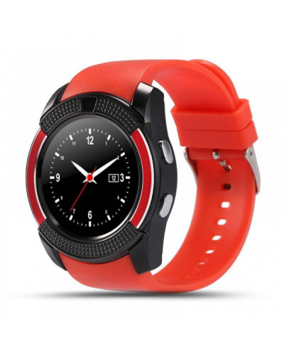Розумні годинникі Smart Watch V8 ЧЕРВОНІ 181887
