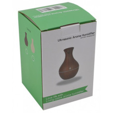 Зволожувач повітря Humidifier Ultrasonic Aroma з підсвіткою та аромадифузором Коричневий 182312