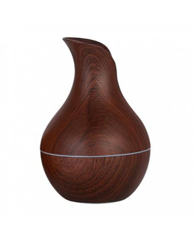 Зволожувач повітря Humidifier Ultrasonic Aroma з підсвіткою та аромадифузором Коричневий 182312