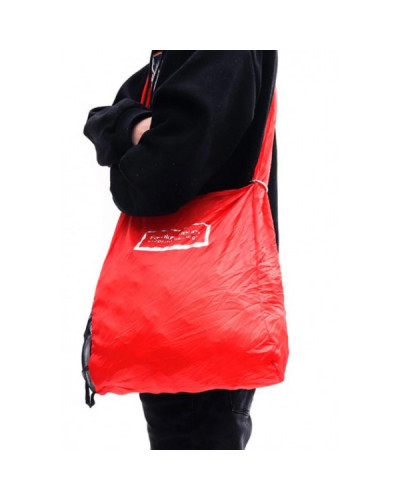 Складная компактна сумка-шоппер Shopping bag to roll up Красная 182388
