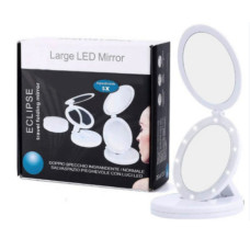 Складне дзеркало з LED підсвіткою Велике дзеркало ECLIPSE 182623