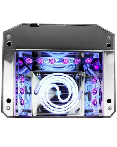 Гібридна лампа для манікюру SUN Diamond CCFL+LED 36W Золота 183001