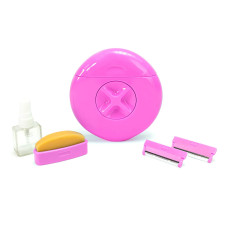 Бритва туристична для депіляції Sphynx Travel Razor 3 в 1 Рожева 183014