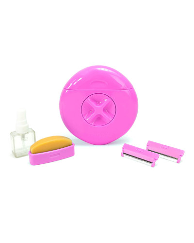 Бритва туристична для депіляції Sphynx Travel Razor 3 в 1 Рожева 183014