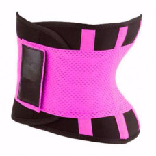 Пояс для схуднення Hot Shapers Belt Power на липучці рожевий, розмір XXL 183025