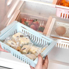 Контейнер органайзер для холодильника подвесной раздвижной Stretchable Hanging Storage Rack 183123