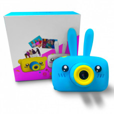 Дитяча камера Baby Photo Camera Rabbit з автофокусом Х-500 Синя 183140